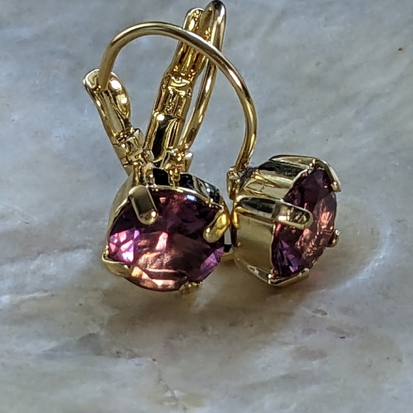 52.14 Total Carats Genuine Amethyst in Classic Tennis Necklace and Earrings - Picture 8 of 8